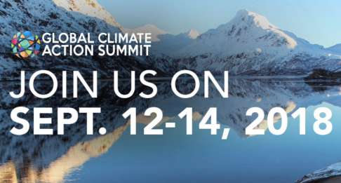 ‘Global Climate Action Summit’ – San Francisco 12-14 sept 2018